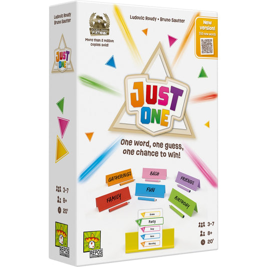 Just One refreshed edition box