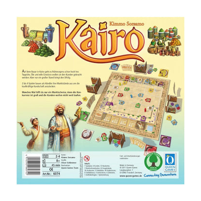 Kairo board game box back