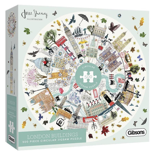 London Buildings - 500 Piece Circular Puzzle