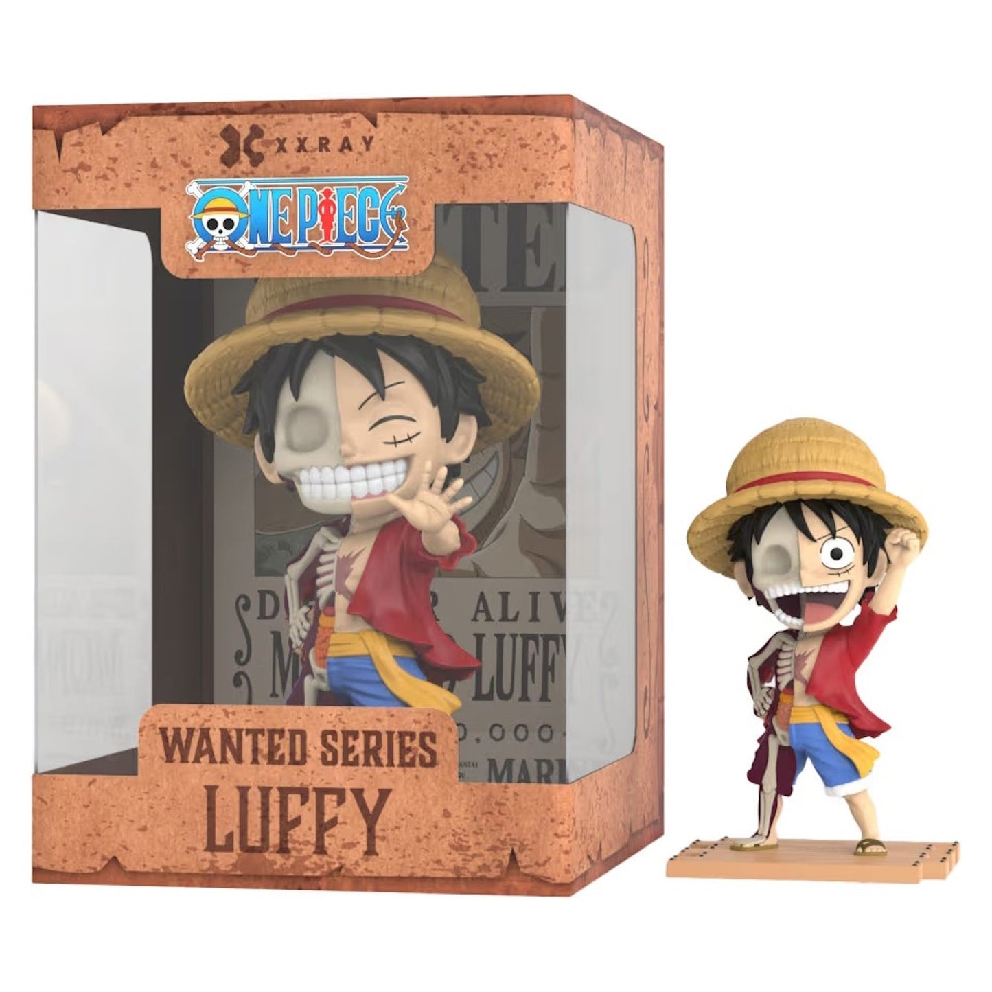 Mighty Jaxx XXRAY One Piece Luffy Wanted Series