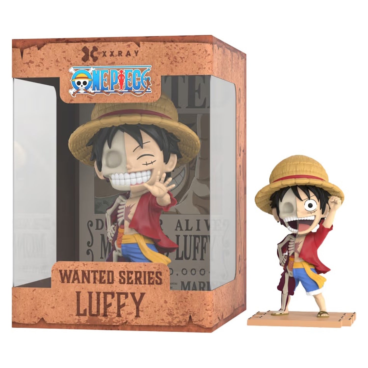 Mighty Jaxx XXRAY One Piece Luffy Wanted Series