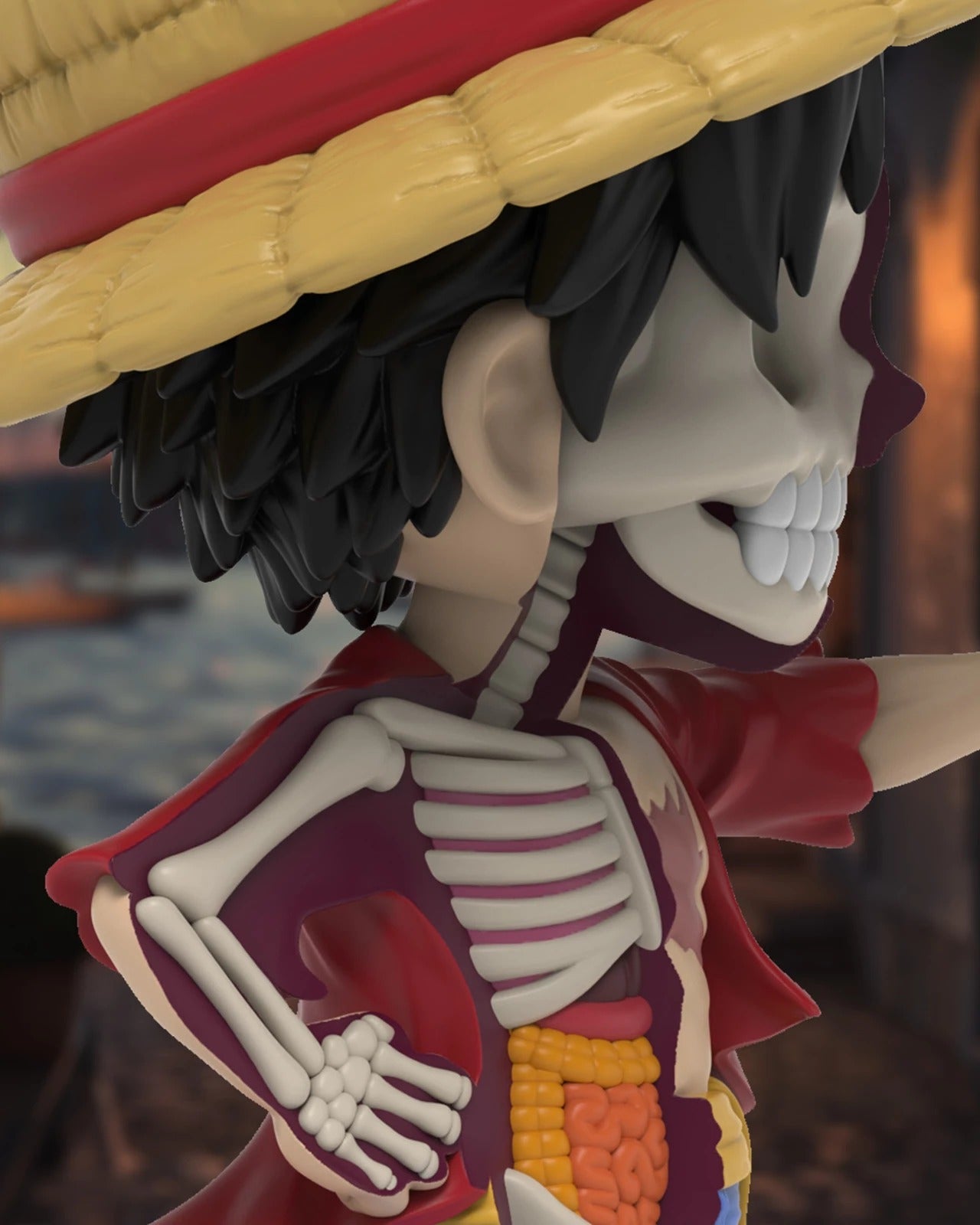 Mighty Jaxx XXRAY Luffy Wanted Series packaging