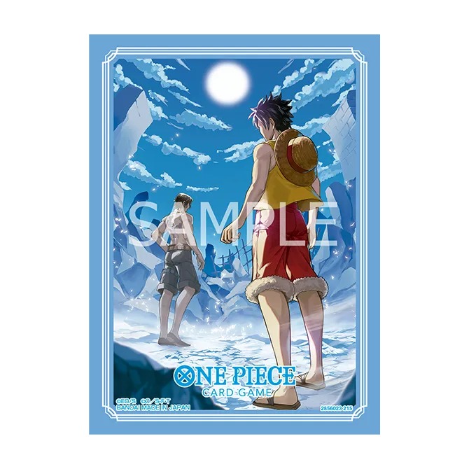 One Piece CG OFFICIAL CARD SLEEVES 15 - Luffy & Ace