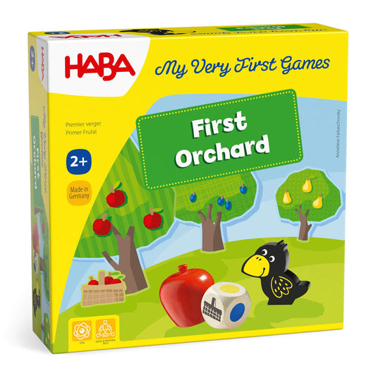 HABA My First Orchard game box
