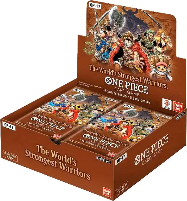 ONE PIECE Card Game OP-17 The World's Strongest Warriors English booster box