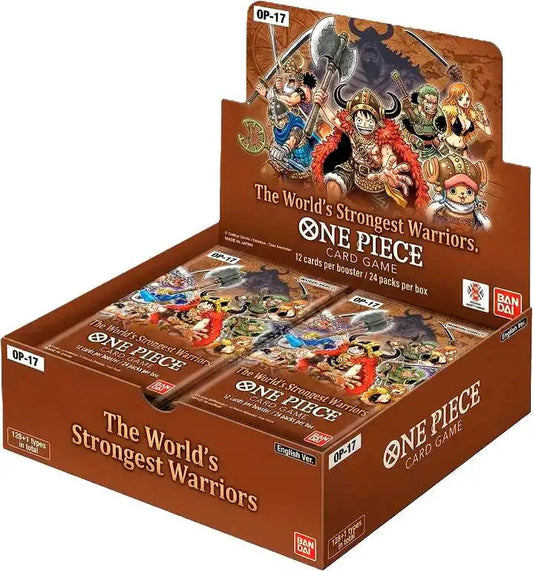 ONE PIECE Card Game OP-17 The World's Strongest Warriors English booster box