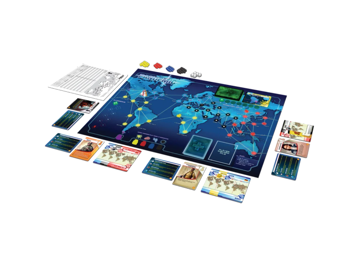 Pandemic On the Brink components detail