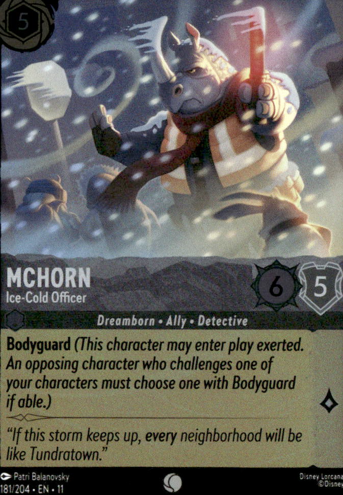McHorn - Ice-Cold Officer
