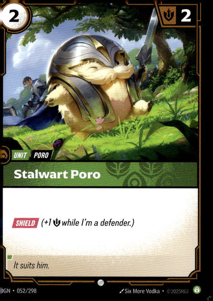 Stalwart Poro
