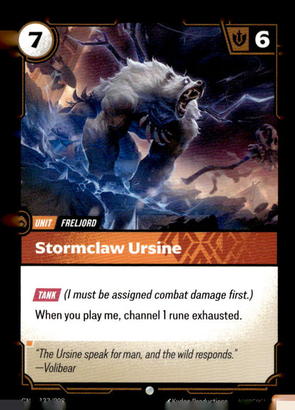 Stormclaw Ursine