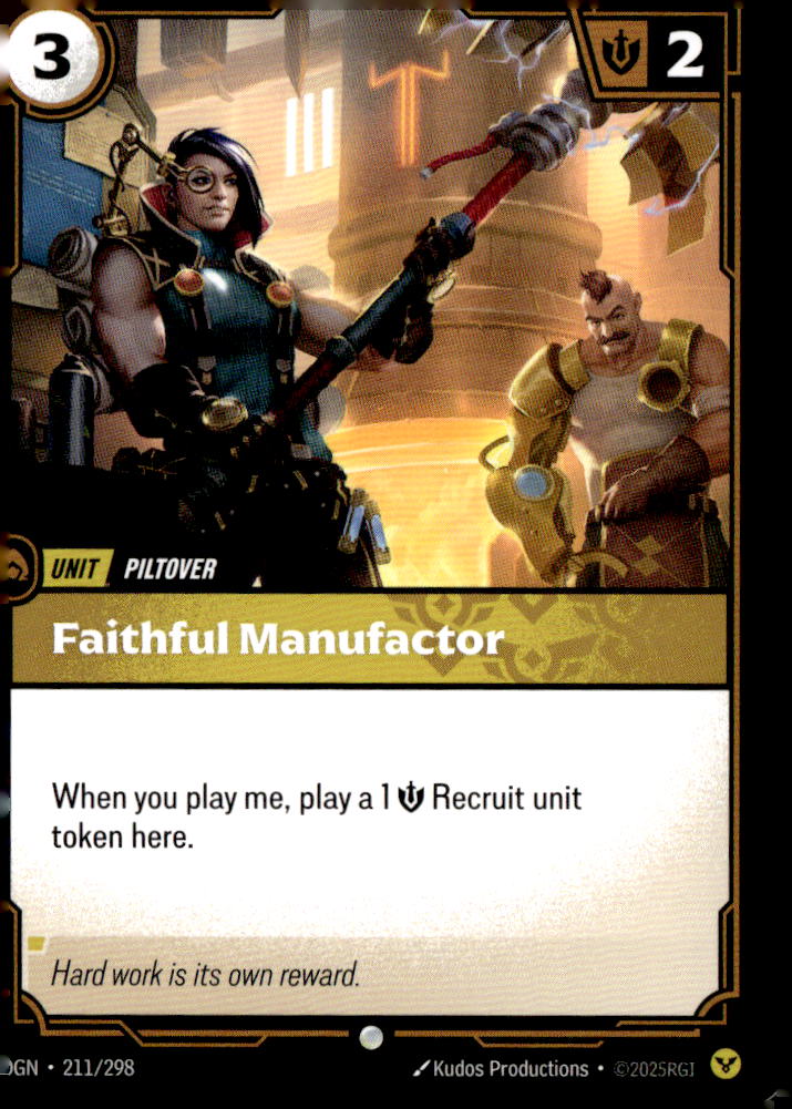 Faithful Manufactor