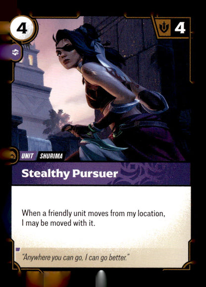 Stealthy Pursuer