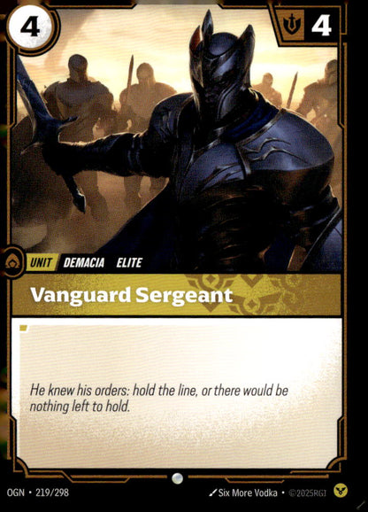 Vanguard Sergeant