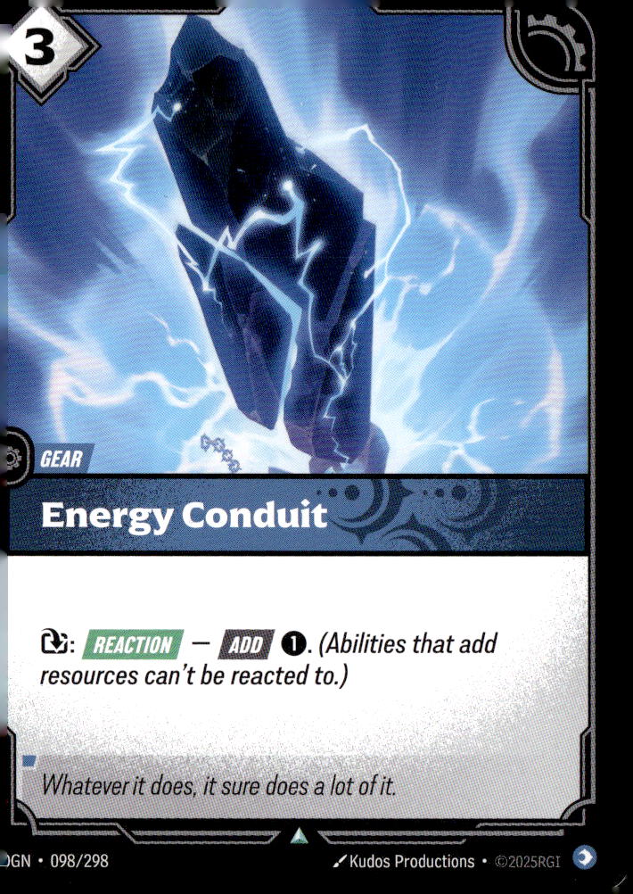 Energy Conduit