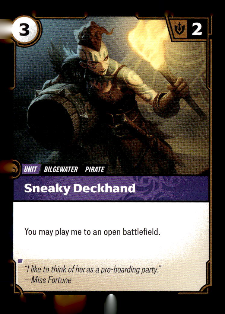 Sneaky Deckhand
