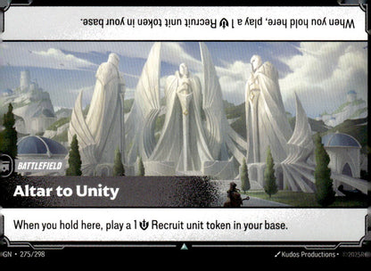 Altar to Unity