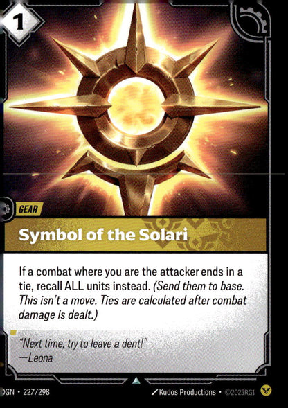 Symbol of the Solari