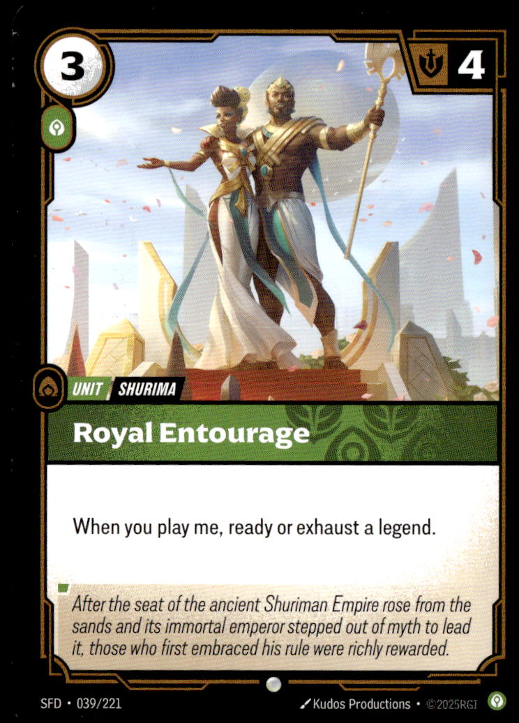 Royal Entourage