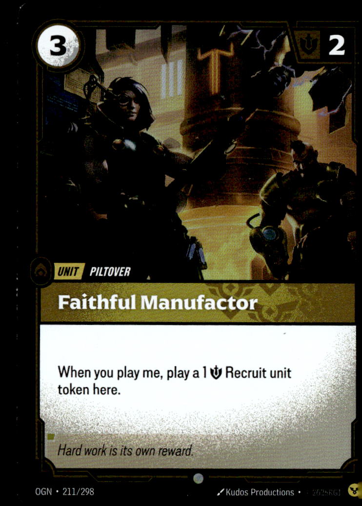 Faithful Manufactor