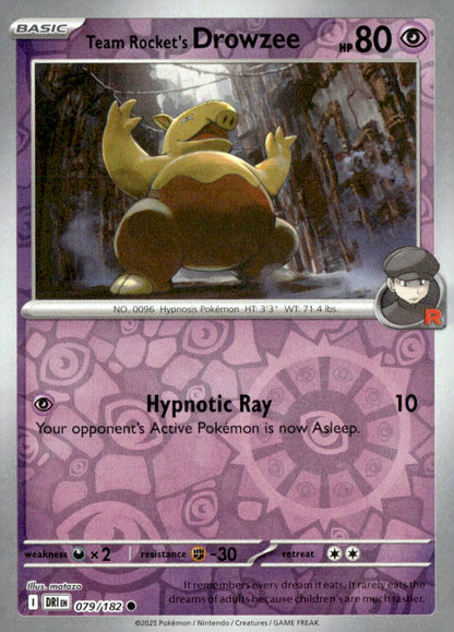 Team Rocket's Drowzee