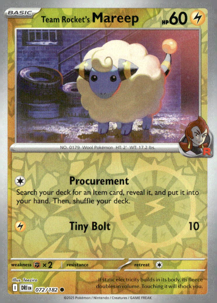 Team Rocket's Mareep