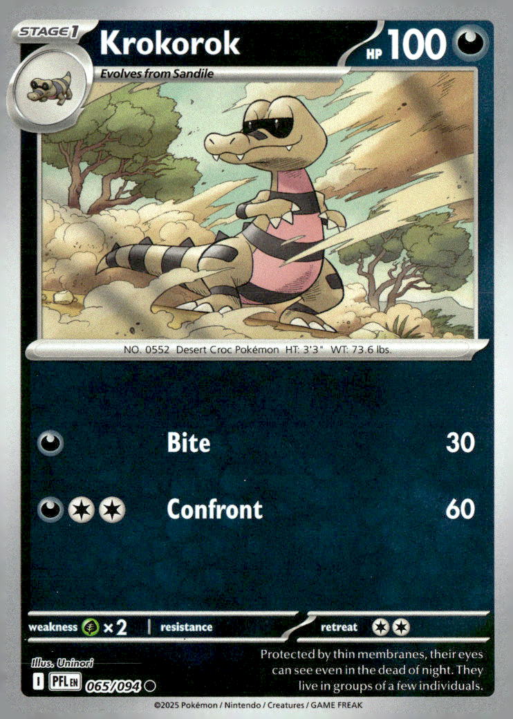 Krokorok | Near Mint / English / Reverse Holofoil