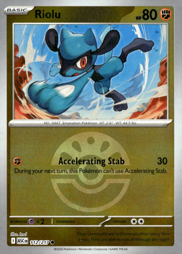 Riolu (Friend Ball)