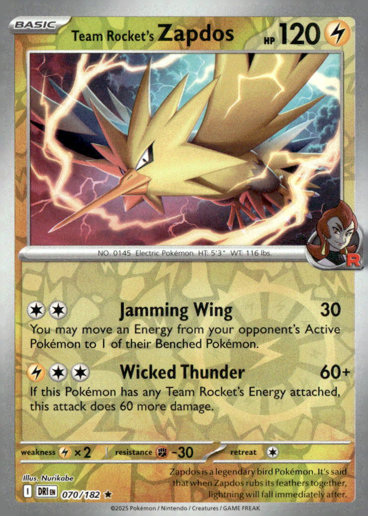 Team Rocket's Zapdos