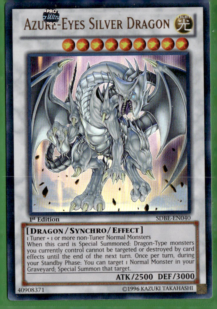 Azure-Eyes Silver Dragon