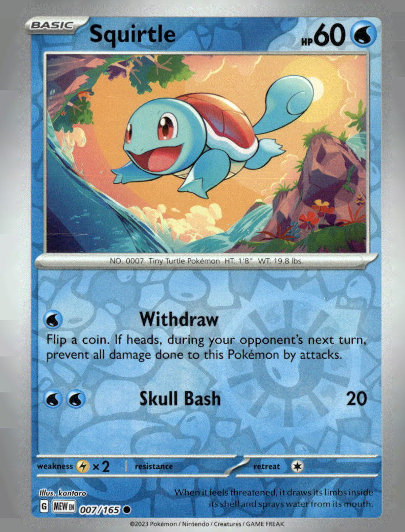 Squirtle - 007/165