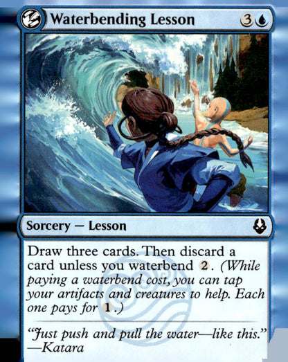 Waterbending Lesson