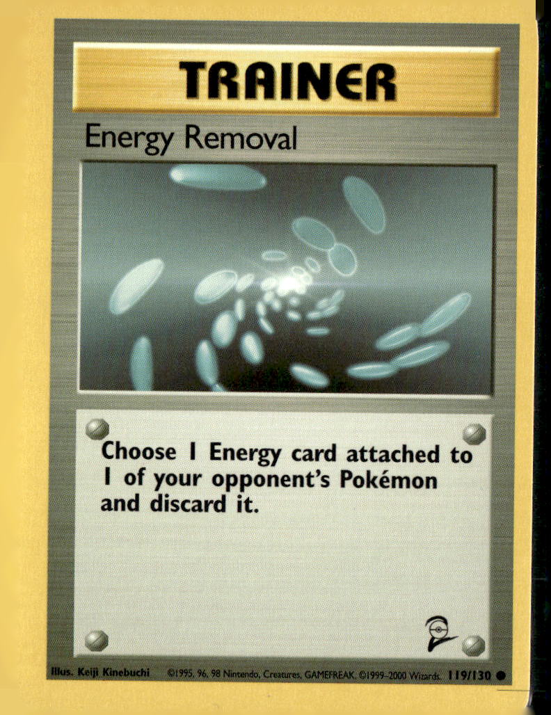 Energy Removal