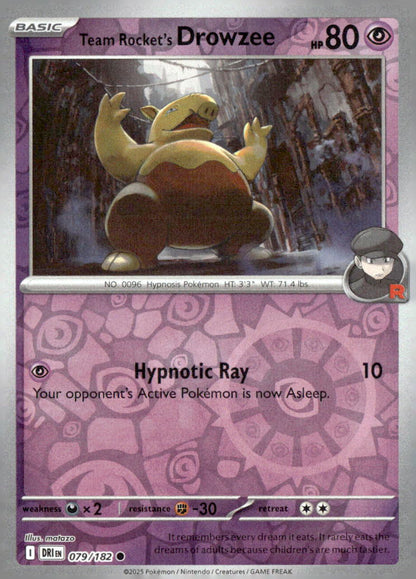 Team Rocket's Drowzee