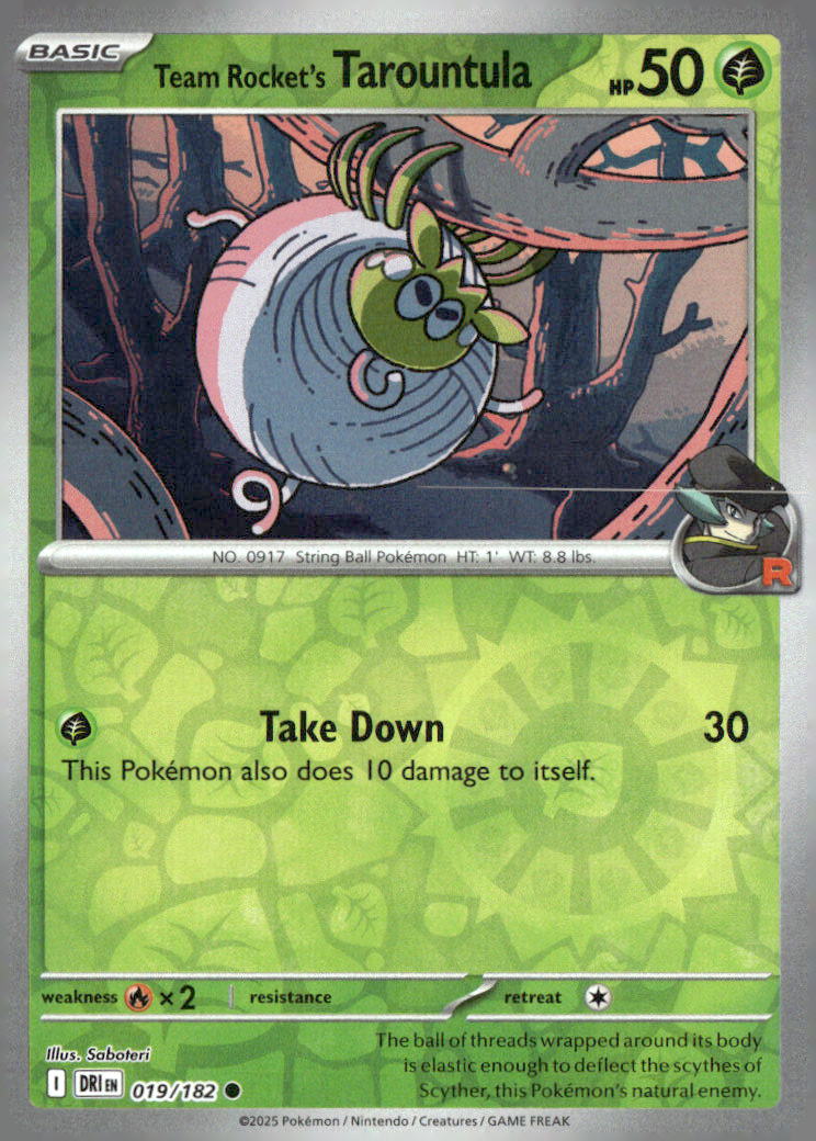 Team Rocket's Tarountula