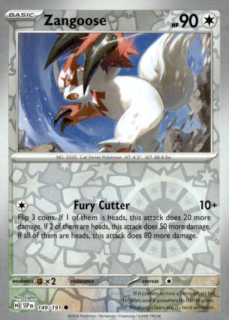 Zangoose | Near Mint / English / Reverse Holofoil