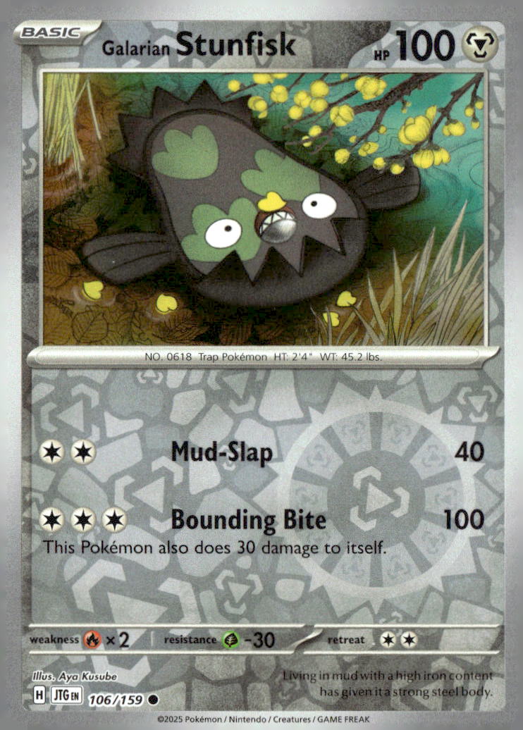 Galarian Stunfisk