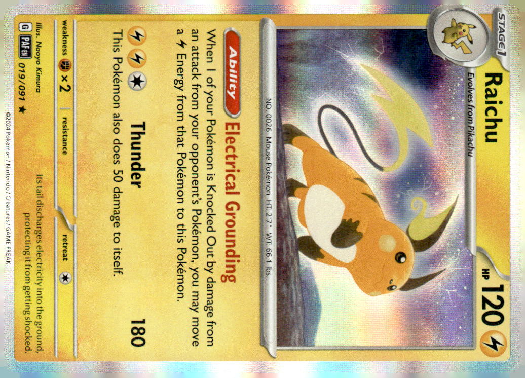 Raichu - 019/091