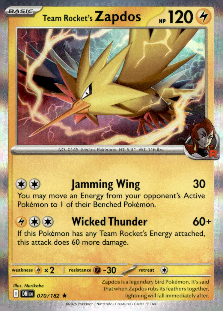 Team Rocket's Zapdos