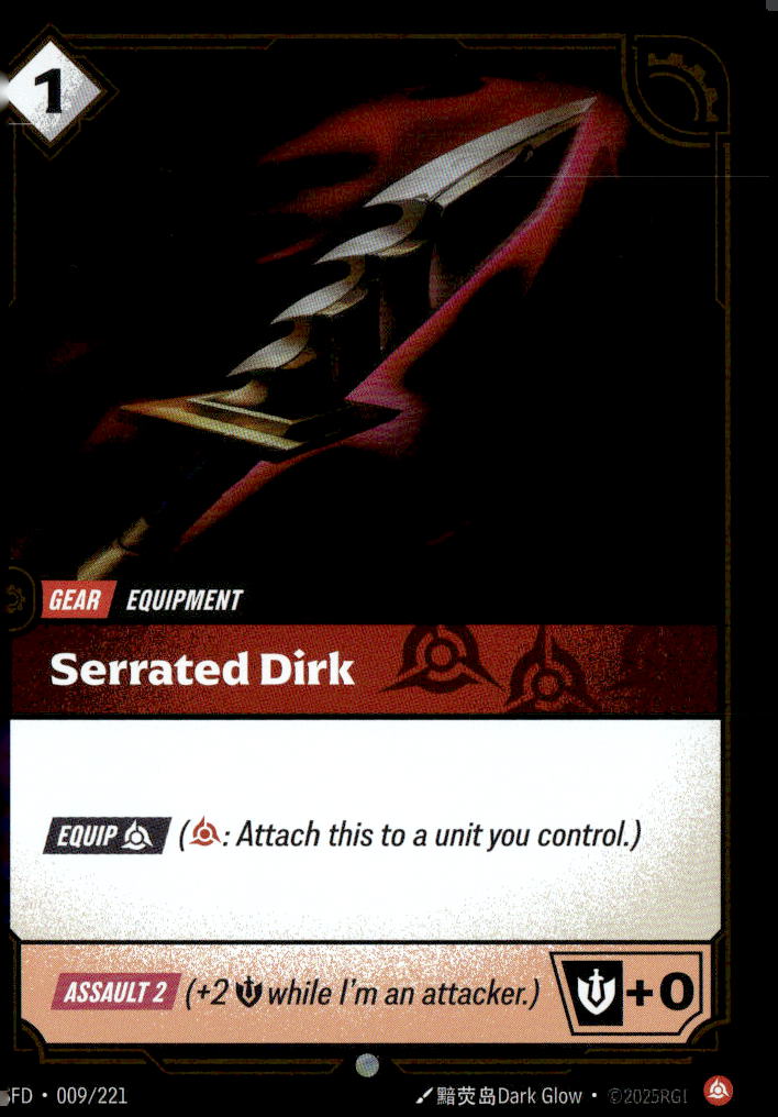 Serrated Dirk