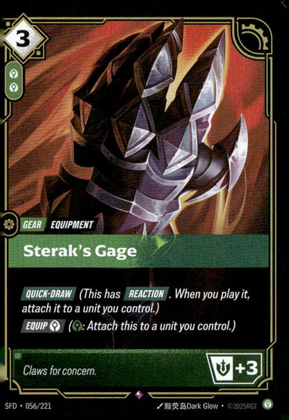 Sterak's Gage