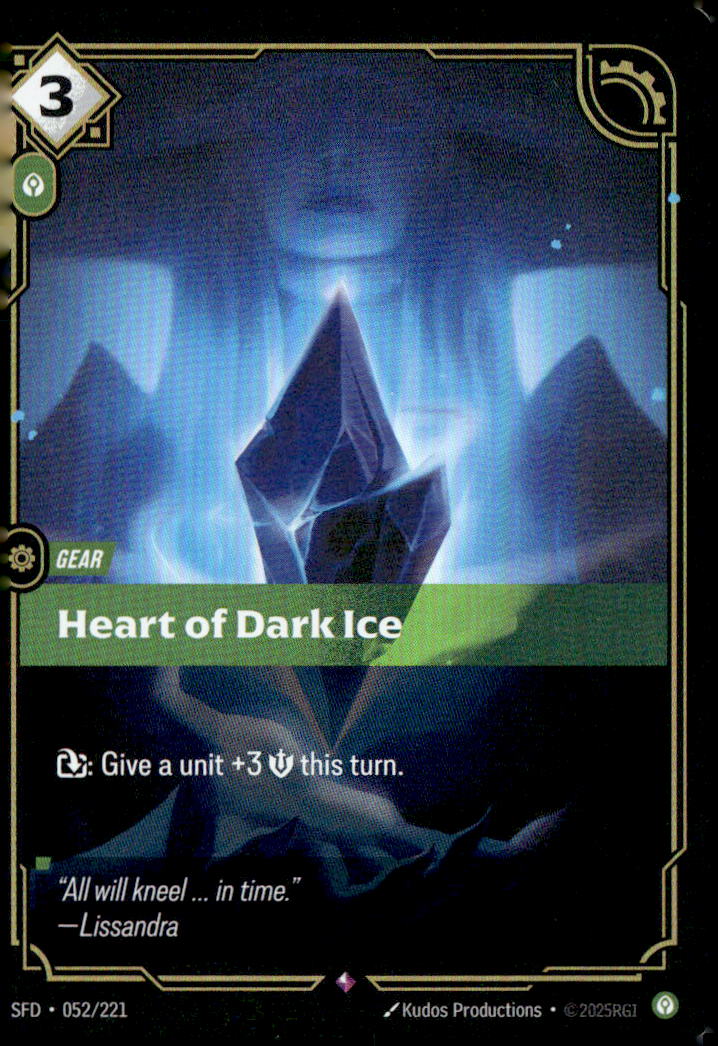 Heart of Dark Ice