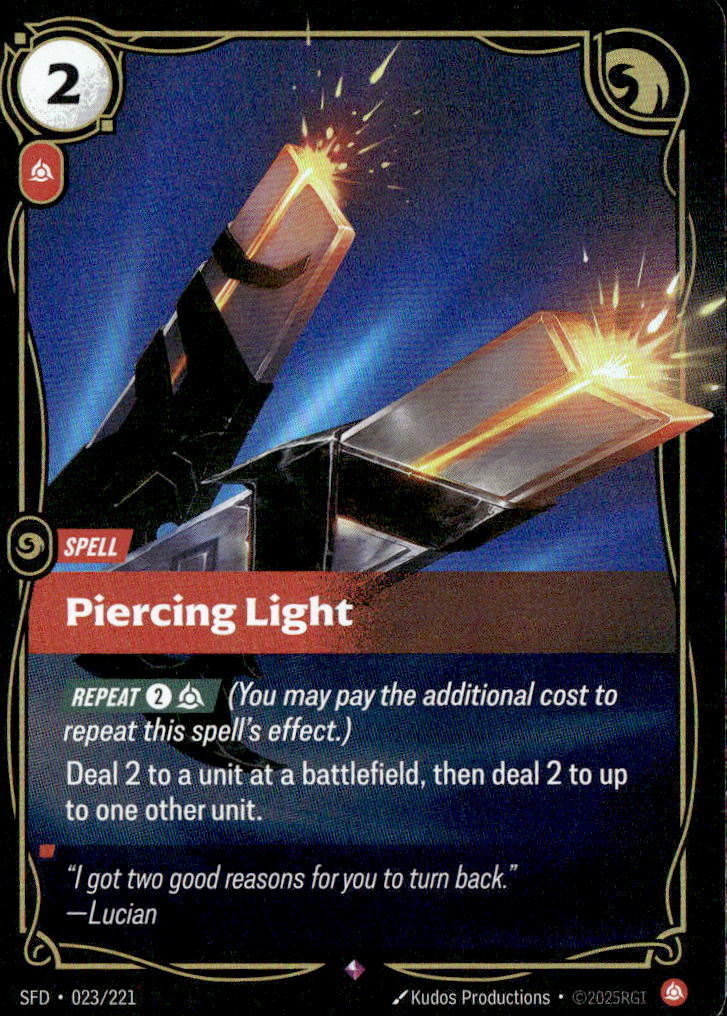 Piercing Light