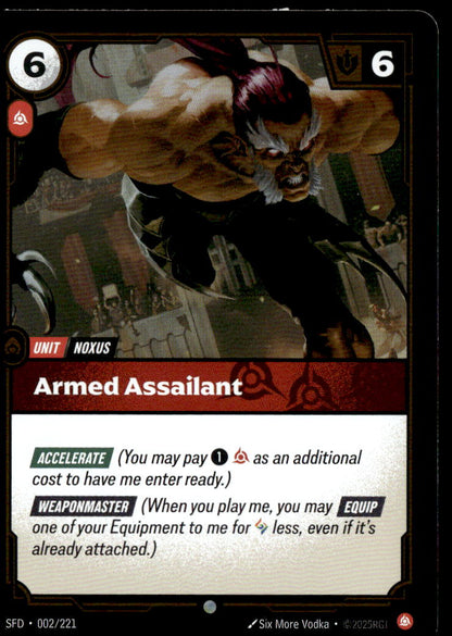 Armed Assailant
