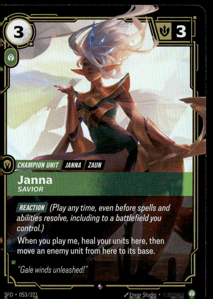Janna, Savior