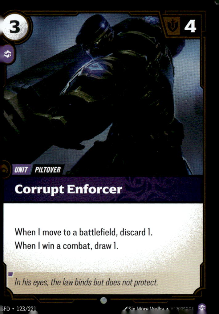 Corrupt Enforcer