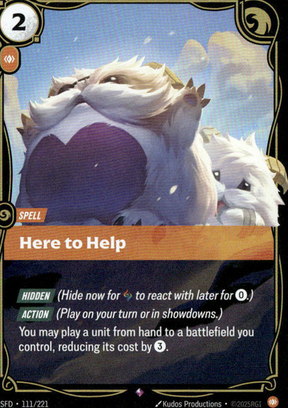Here to Help