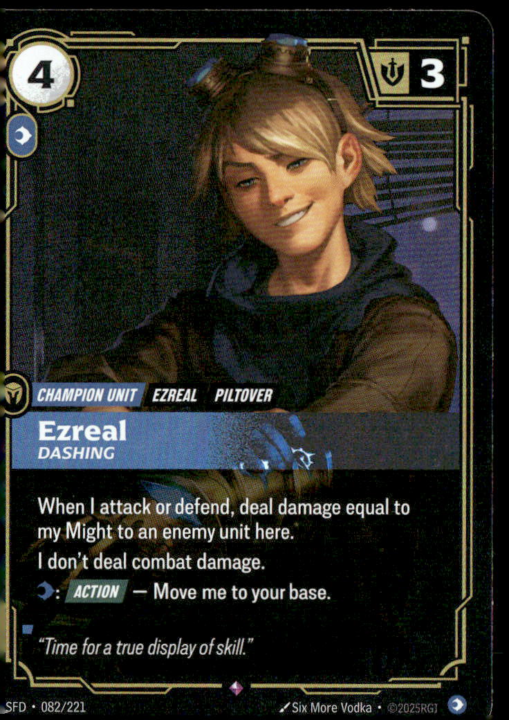 Ezreal, Dashing