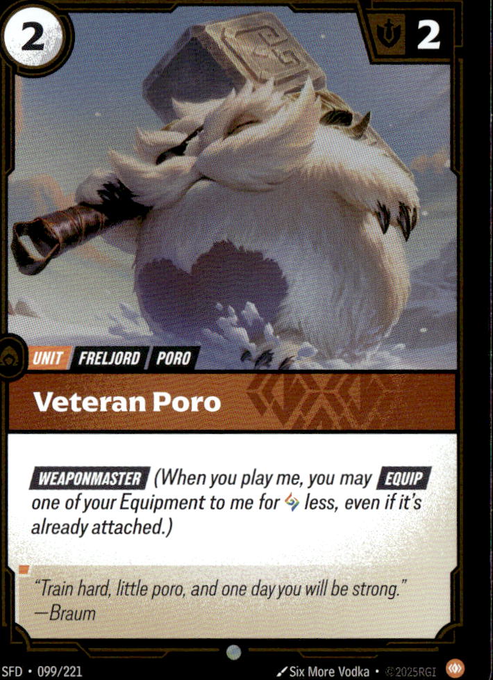 Veteran Poro
