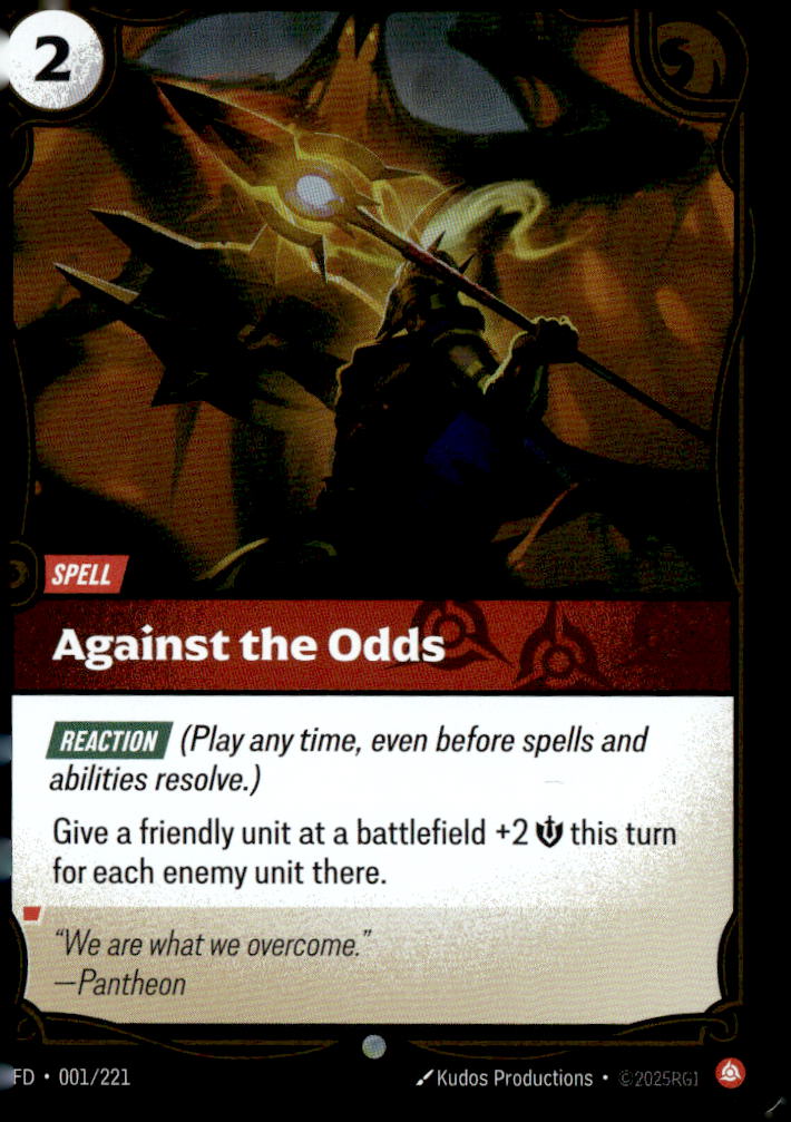 Against the Odds