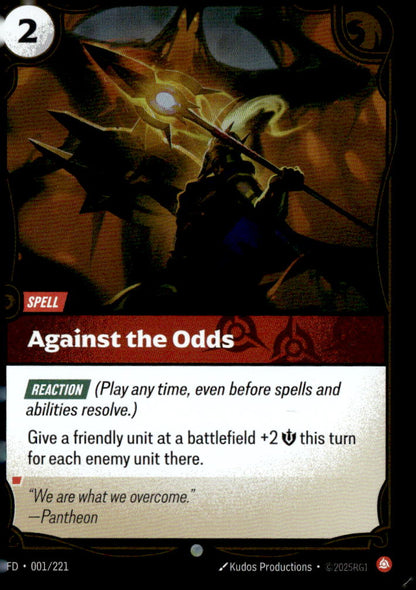 Against the Odds
